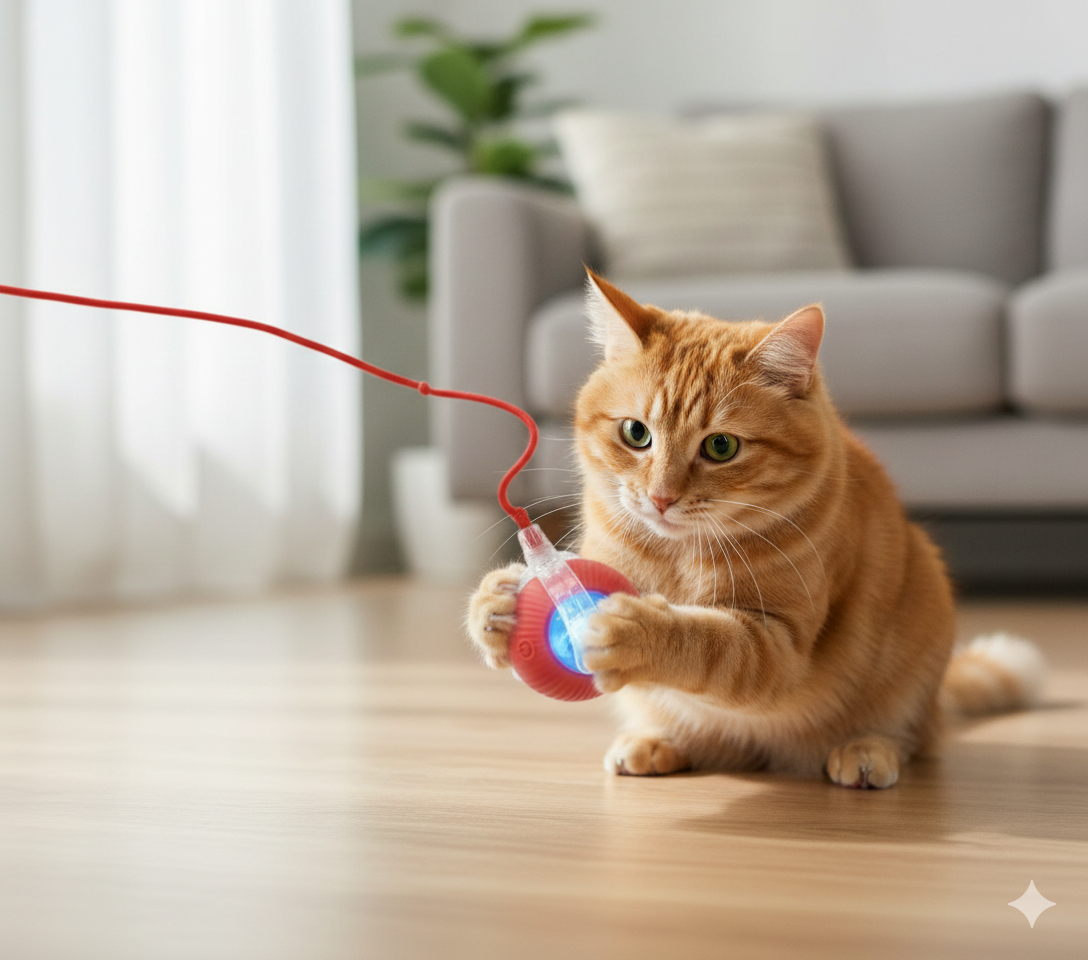 Pelota Interactiva para Perros y Gatos