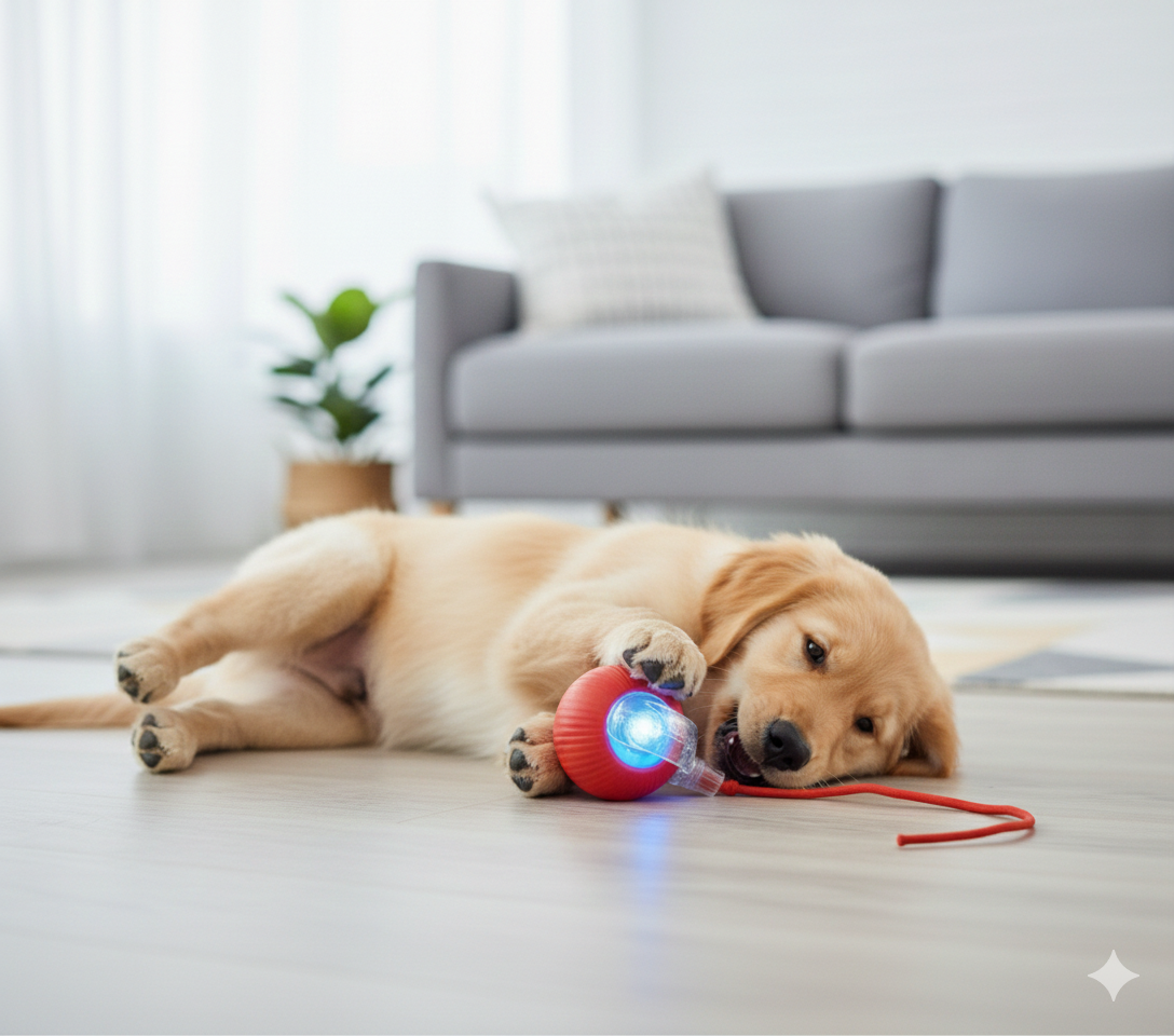 Pelota Interactiva para Perros y Gatos